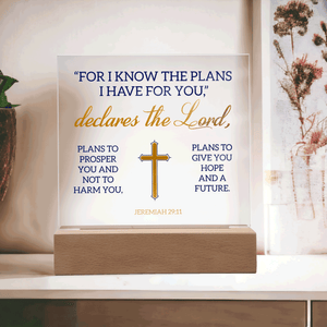 Personalised LED Acrylic Plaques USA | Light Up Gifts