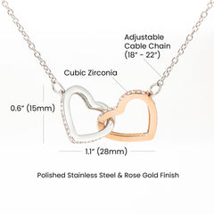 Necklace - Interlocking Hearts