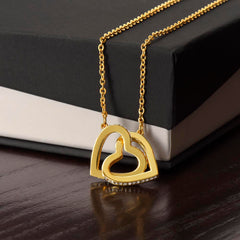 Necklace - Interlocking Hearts