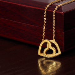 Necklace - Interlocking Hearts