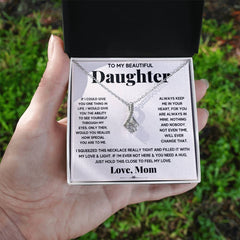 Personalised Alluring Beauty Necklace – My Daughter, My Everything