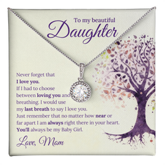 To My Beautiful Daughter - Eternal Hope Necklace