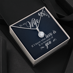 To My Wife - Eternal Hope Necklace