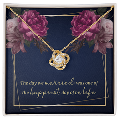 Love Knot Necklace – The Day We Married