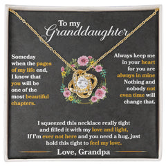 Love Knot Necklace – Keep Me In Your Heart