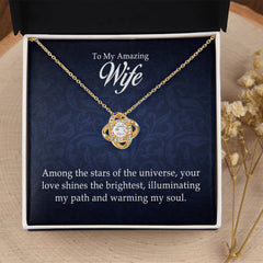 Love Knot Necklace – To My Amazing Wife