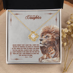Love Knot Necklace – Never Forget