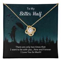 Love Knot Necklace – To My Better Half