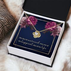 Love Knot Necklace – The Day We Married