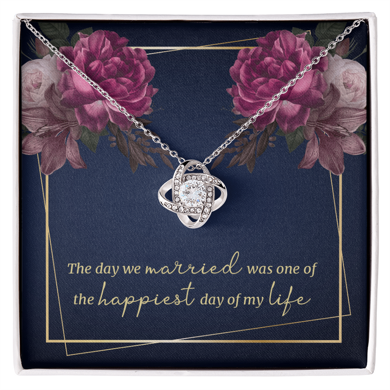 Love Knot Necklace – The Day We Married