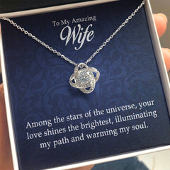 Love Knot Necklace – To My Amazing Wife