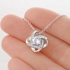 Love Knot Necklace – To My Soulmate, Each Day With You