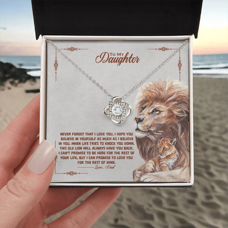 Love Knot Necklace – Never Forget