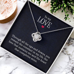 Love Knot Necklace – To My Love