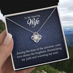 Love Knot Necklace – To My Amazing Wife