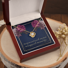 Love Knot Necklace – The Day We Married