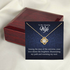 Love Knot Necklace – To My Amazing Wife