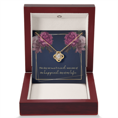 Love Knot Necklace – The Day We Married