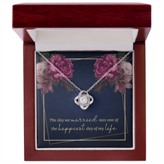 Love Knot Necklace – The Day We Married