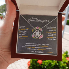 Love Knot Necklace – Keep Me In Your Heart