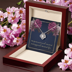 Love Knot Necklace – The Day We Married
