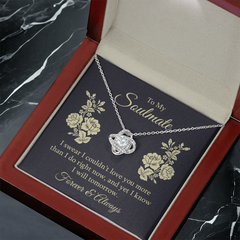 Love Knot Necklace – To My Soulmate, Couldn't Love You More