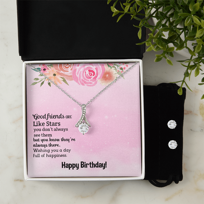 Friends Are Like Stars - Alluring Beauty Necklace
