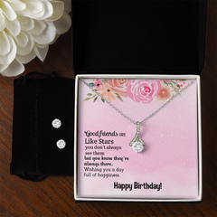 Friends Are Like Stars - Alluring Beauty Necklace