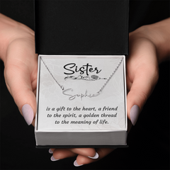 To My Sister - Signature Name Necklace – Personalised