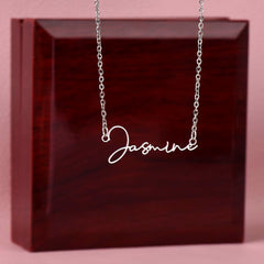To My Sister - Signature Name Necklace – Personalised