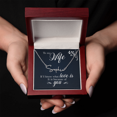 To My Wife - Signature Name Necklace – Personalised