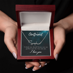 To My Girlfriend - Signature Name Necklace – Personalised