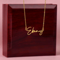 To My Wife - Signature Name Necklace – Personalised
