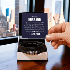 Men's Love You Forever Bracelet – Dear Husband, Your Love