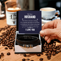 Men's Love You Forever Bracelet – Dear Husband, Your Love