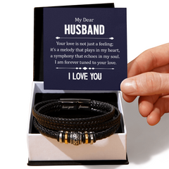 Men's Love You Forever Bracelet – Dear Husband, Your Love