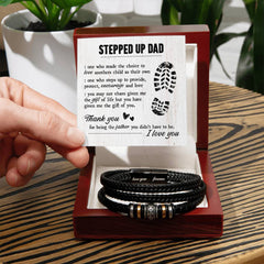 Men's Love You Forever Bracelet – To My Stepdad, Gift of Life
