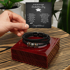 Men's Love You Forever Bracelet – To My Boy, Chase Every Dream