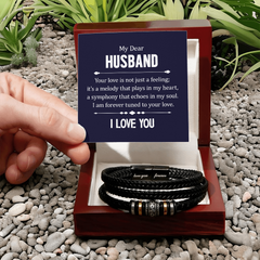 Men's Love You Forever Bracelet – Dear Husband, Your Love