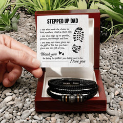 Men's Love You Forever Bracelet – To My Stepdad, Gift of Life