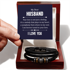 Men's Love You Forever Bracelet – Dear Husband, Your Love