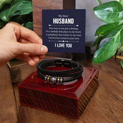 Men's Love You Forever Bracelet – Dear Husband, Your Love